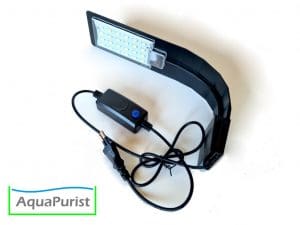 LED-Klemmleuchte für Aquarien mit Anschlusskabel