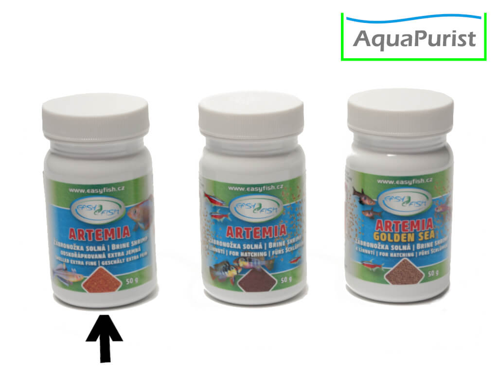 Artemia geschält, extra fein