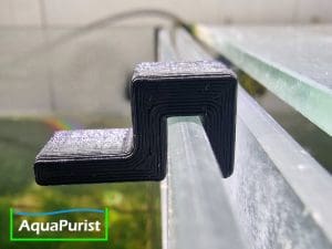 Glasabdeckung Beckenrand Halterung