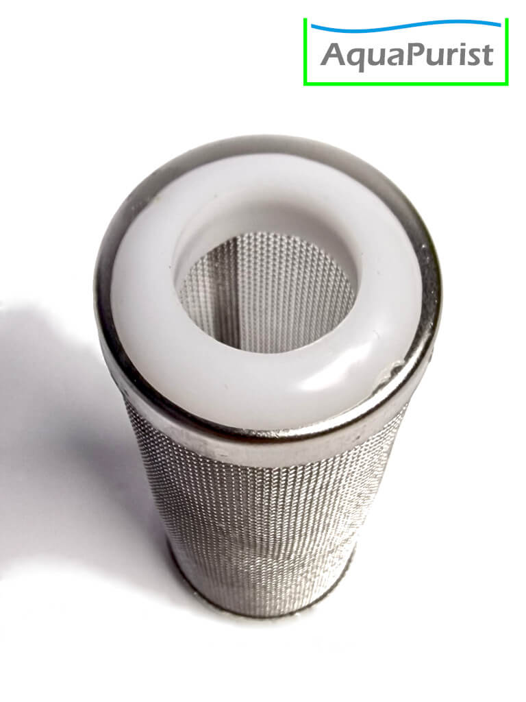 Anschlussöffnung eines Filter-Ansaugschutzes