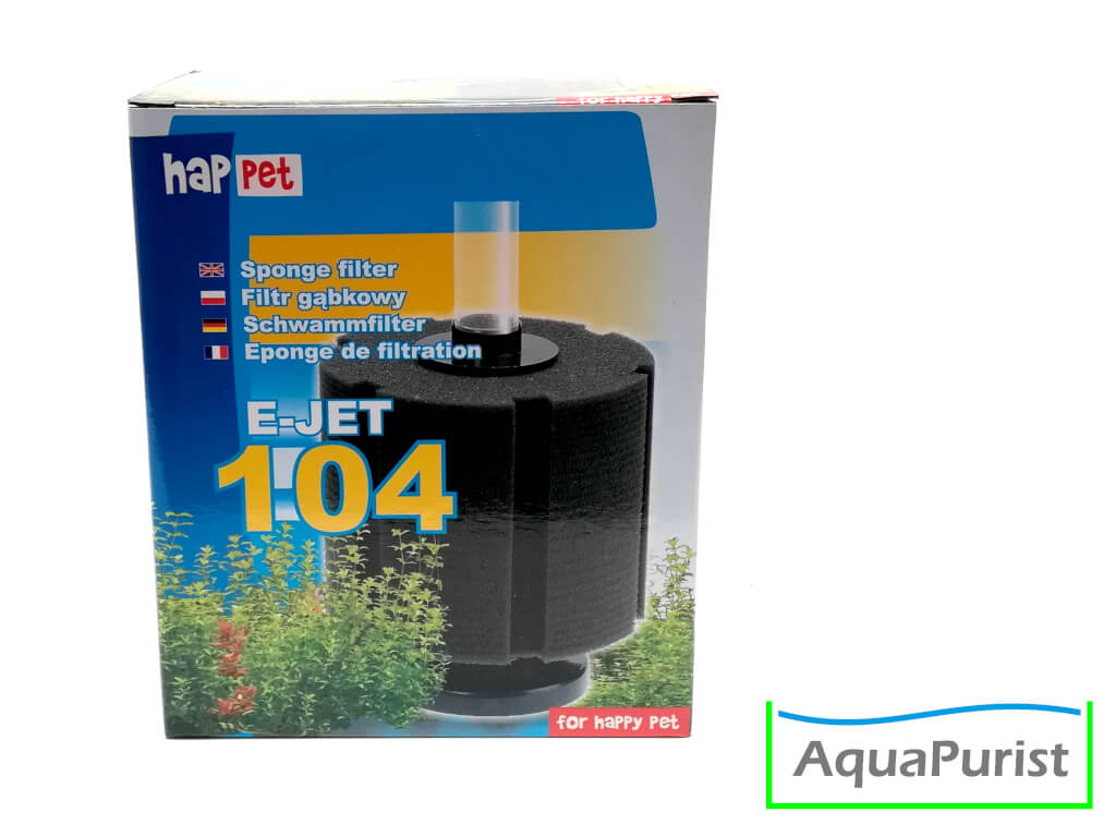 Verpackung des E-JET-104-Schwammfilters