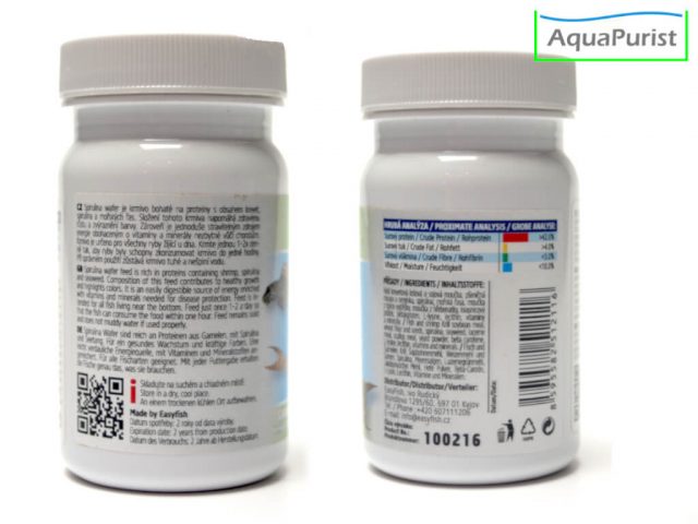 Spirulina Wafer Futter Tabletten