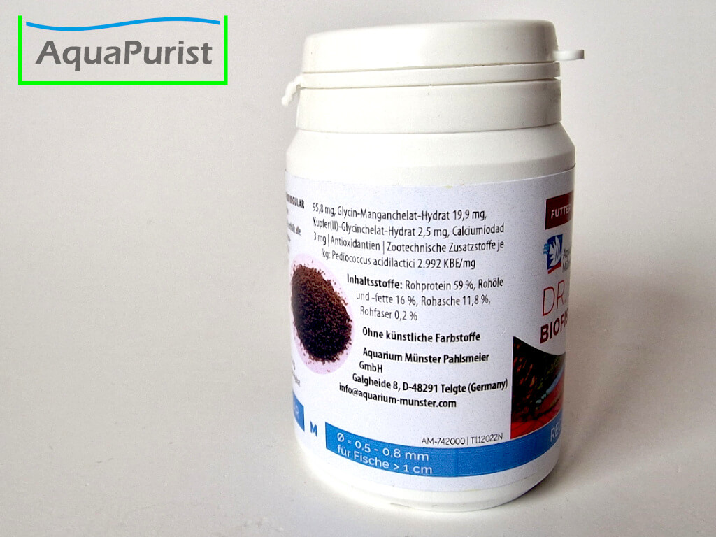 Dr. Bassleer Biofish Food Regular M 60 g