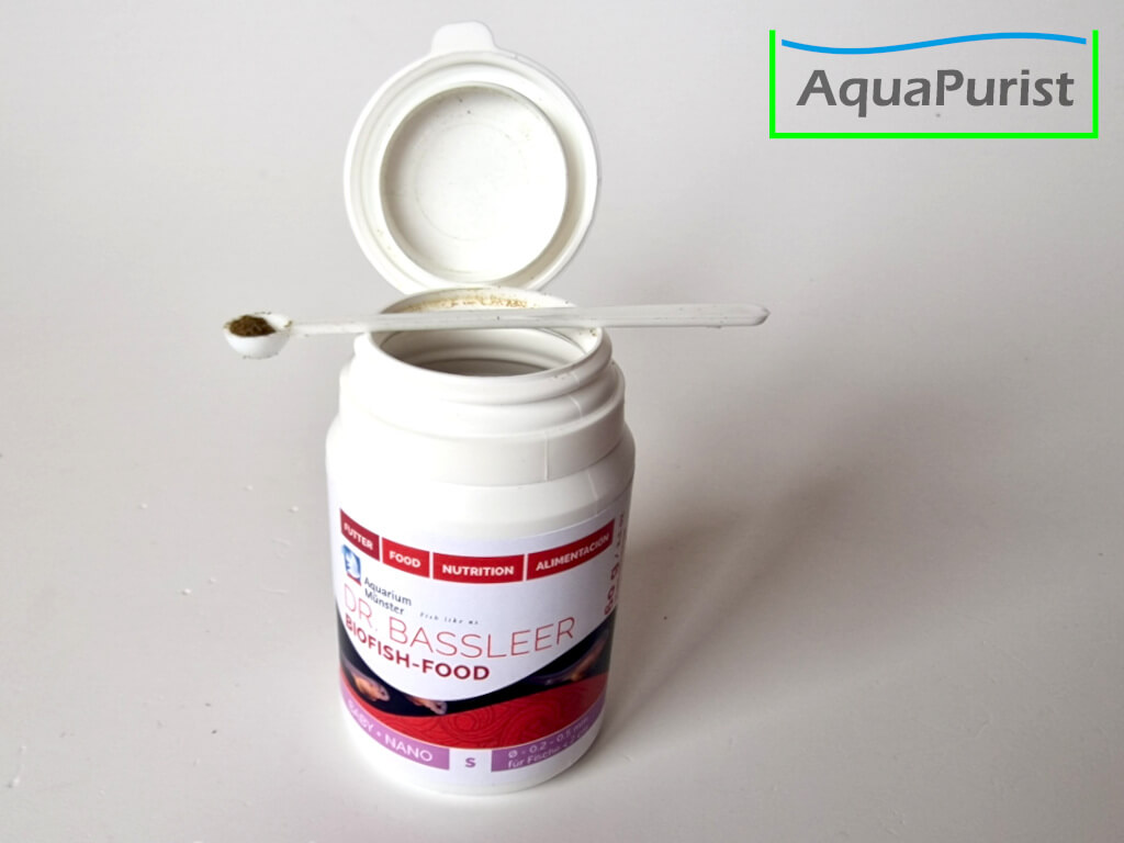 Dr. Bassleer Biofish-Food Baby + Nano Fischfutter 60g
