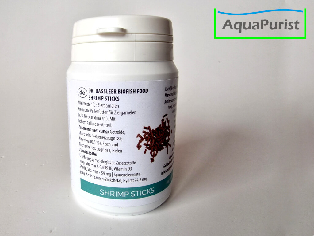Dr. Bassleer Biofish Food Shrimp Sticks 60 g Garnelenfutter Dr. Bassleer Biofish Food Shrimp Sticks 60 g Garnelenfutter