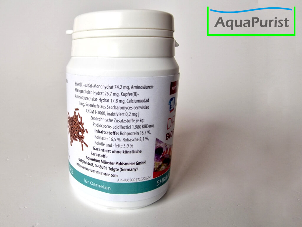 Dr. Bassleer Biofish Food Shrimp Sticks 60 g Garnelenfutter Dr. Bassleer Biofish Food Shrimp Sticks 60 g Garnelenfutter