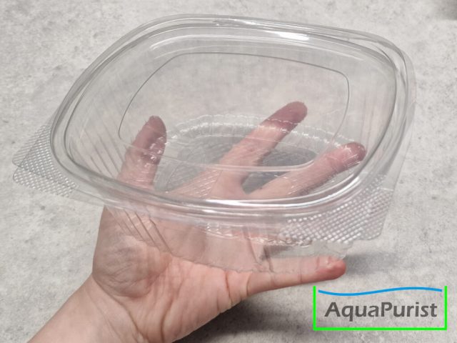Plastik Box rPET für zB Lebendfutter Zucht