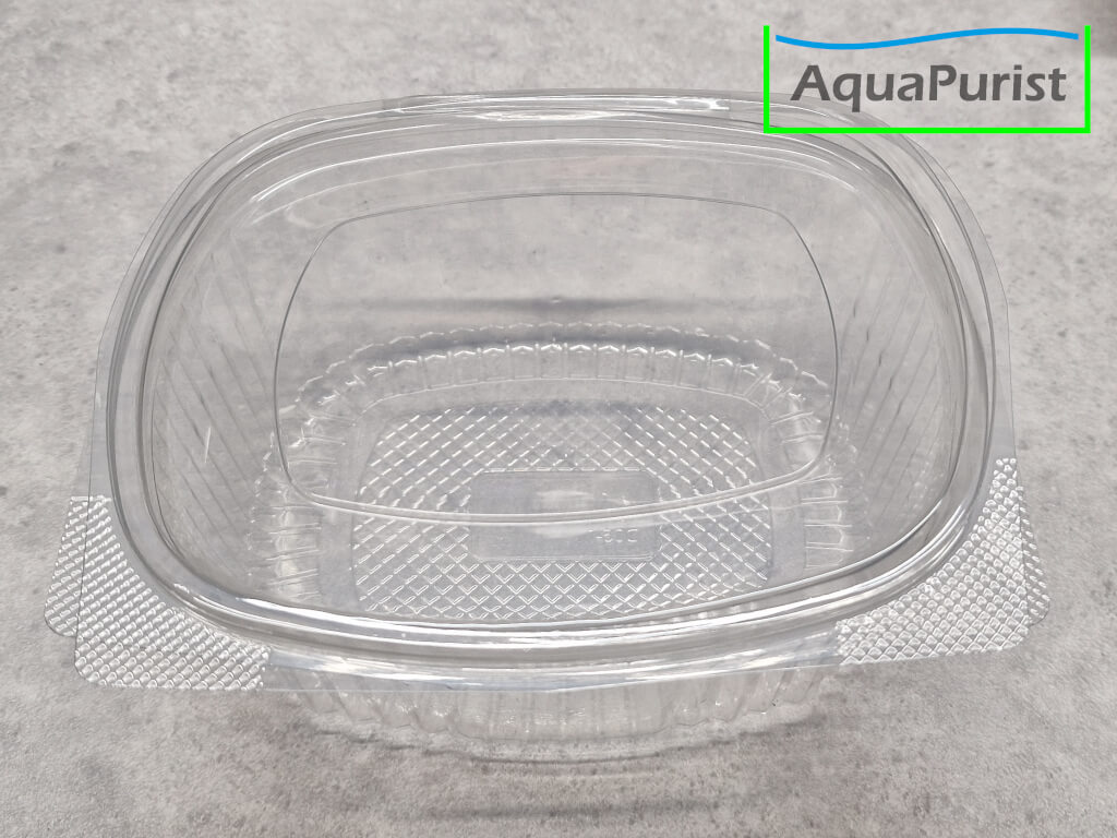 Plastik Box rPET für zB Lebendfutter Zucht